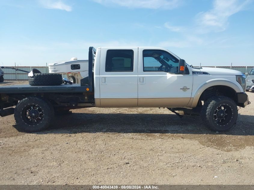 2012 Ford F-350 Lariat VIN: 1FT8W3BT1CEC25173 Lot: 40043439