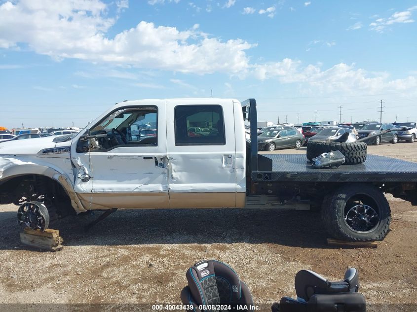 2012 Ford F-350 Lariat VIN: 1FT8W3BT1CEC25173 Lot: 40043439