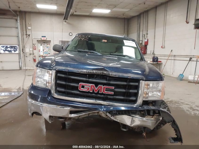 2011 GMC Sierra 1500 Sle VIN: 3GTP2VE38BG287630 Lot: 40043442