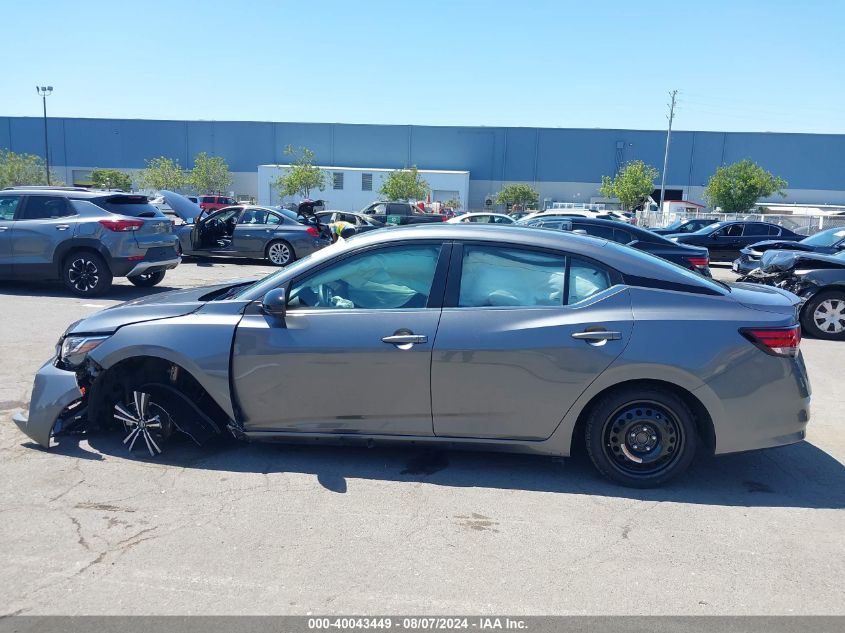 2023 Nissan Sentra Sr Xtronic Cvt VIN: 3N1AB8DV8PY221884 Lot: 40043449