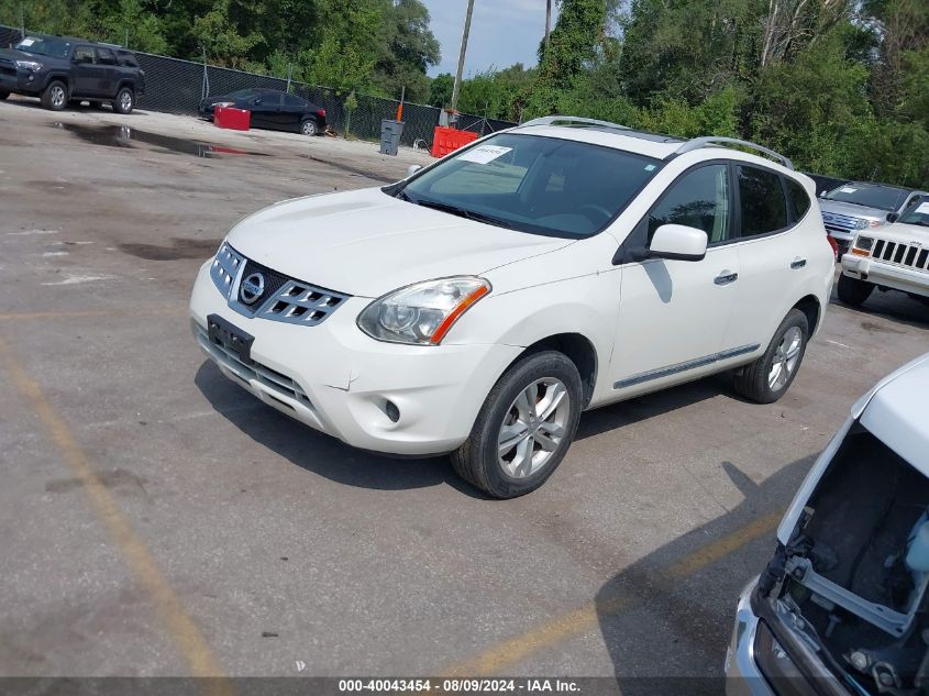 2012 Nissan Rogue Sv VIN: JN8AS5MVXCW382139 Lot: 40043454