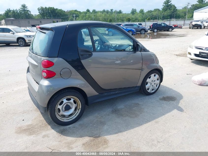 WMEEJ3BA3DK630911 | 2013 SMART FORTWO