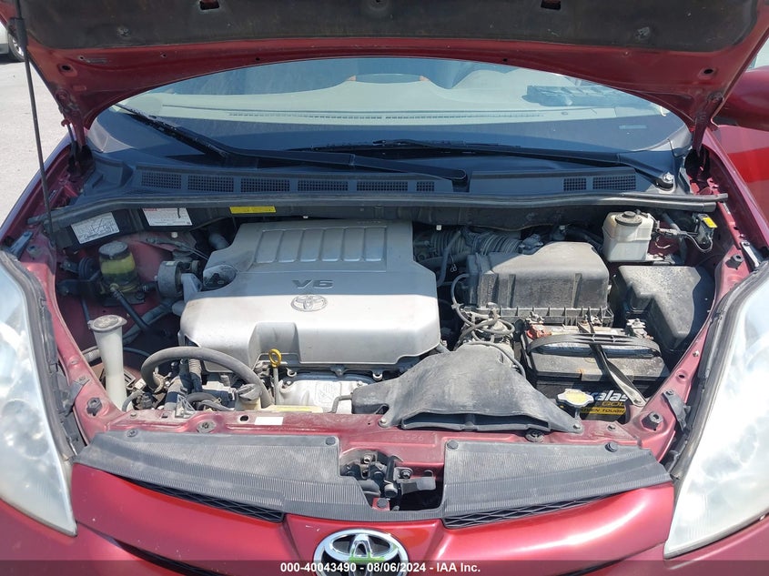 2007 Toyota Sienna Xle VIN: 5TDZK22CX7S098854 Lot: 40043490