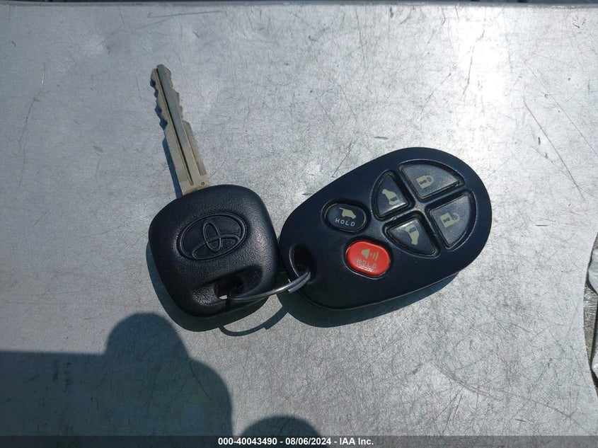 2007 Toyota Sienna Xle VIN: 5TDZK22CX7S098854 Lot: 40043490