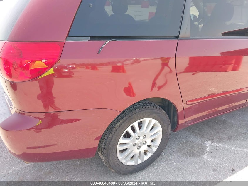 2007 Toyota Sienna Xle VIN: 5TDZK22CX7S098854 Lot: 40043490