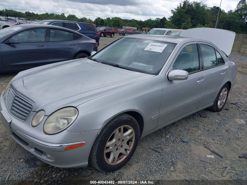 WDBUF65J83A142274 | 2003 MERCEDES-BENZ E 320