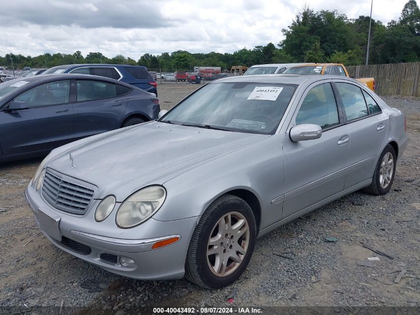 2003 Mercedes-Benz E 320 VIN: WDBUF65J83A142274 Lot: 40043492