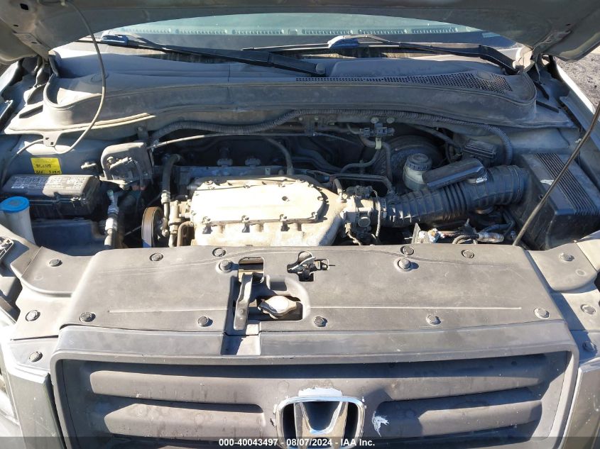 2007 Honda Pilot Ex VIN: 5FNYF28457B001807 Lot: 40043497