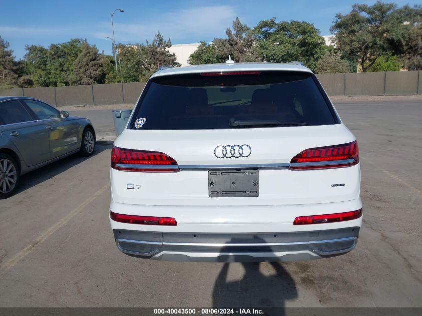 2020 Audi Q7 Prestige 55 Tfsi Quattro Tiptronic VIN: WA1VXBF76LD008824 Lot: 40043500