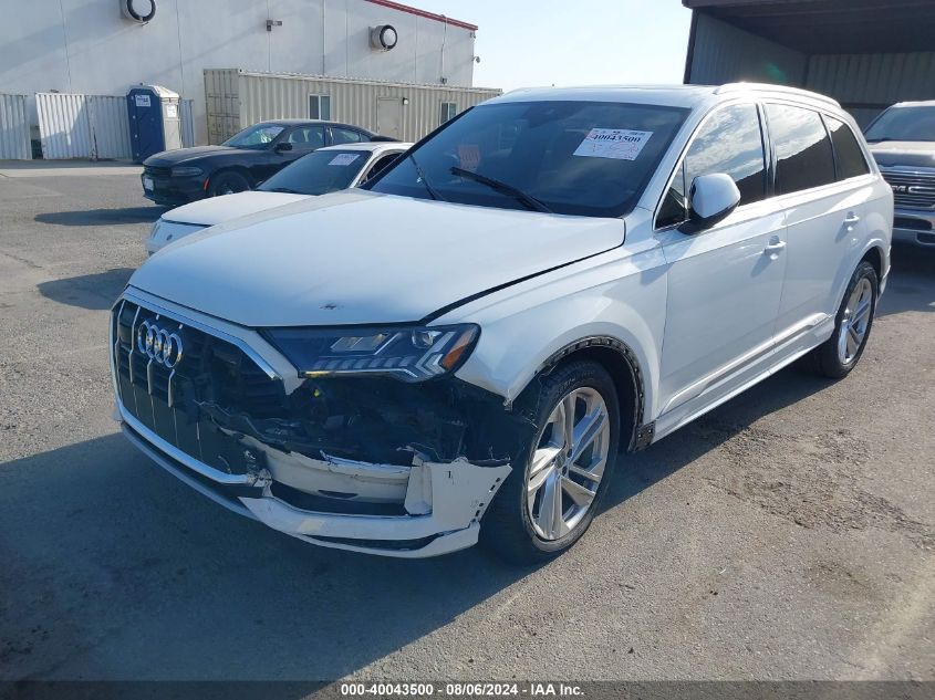 2020 Audi Q7 Prestige 55 Tfsi Quattro Tiptronic VIN: WA1VXBF76LD008824 Lot: 40043500