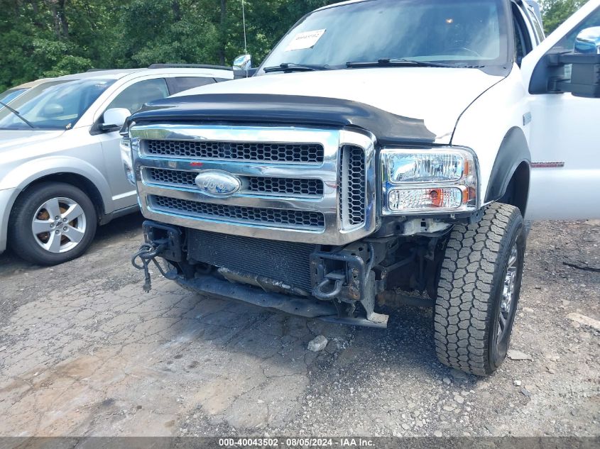 2005 Ford F-250 Lariat/Xl/Xlt VIN: 1FTSW21P85EC72529 Lot: 40043502