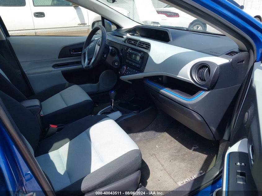 2012 Toyota Prius C Two VIN: JTDKDTB32C1527624 Lot: 40043511