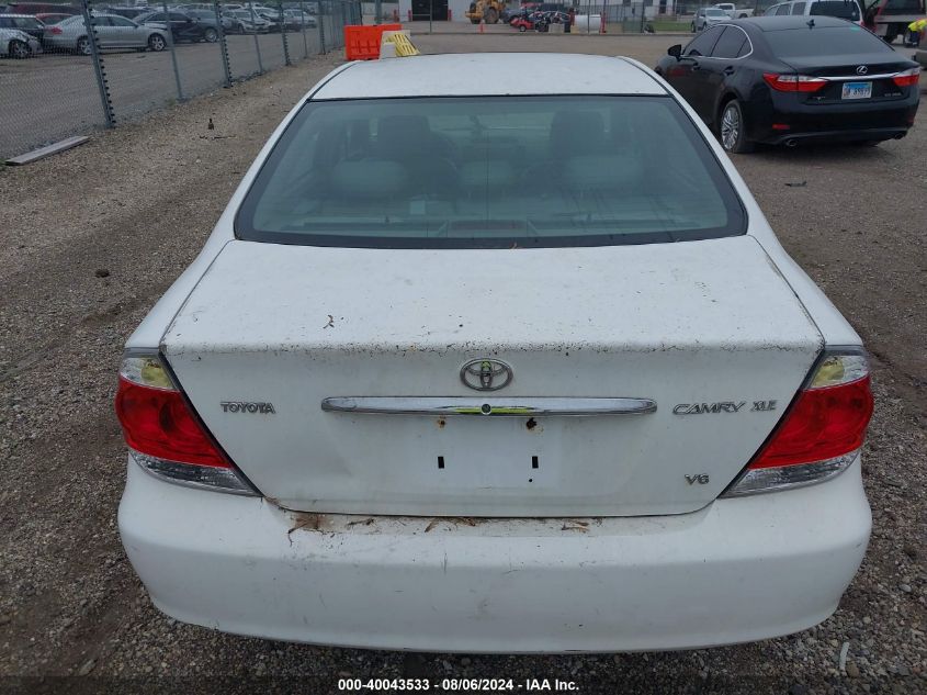 2005 Toyota Camry Xle V6 VIN: 4T1BF30K35U605300 Lot: 40043533