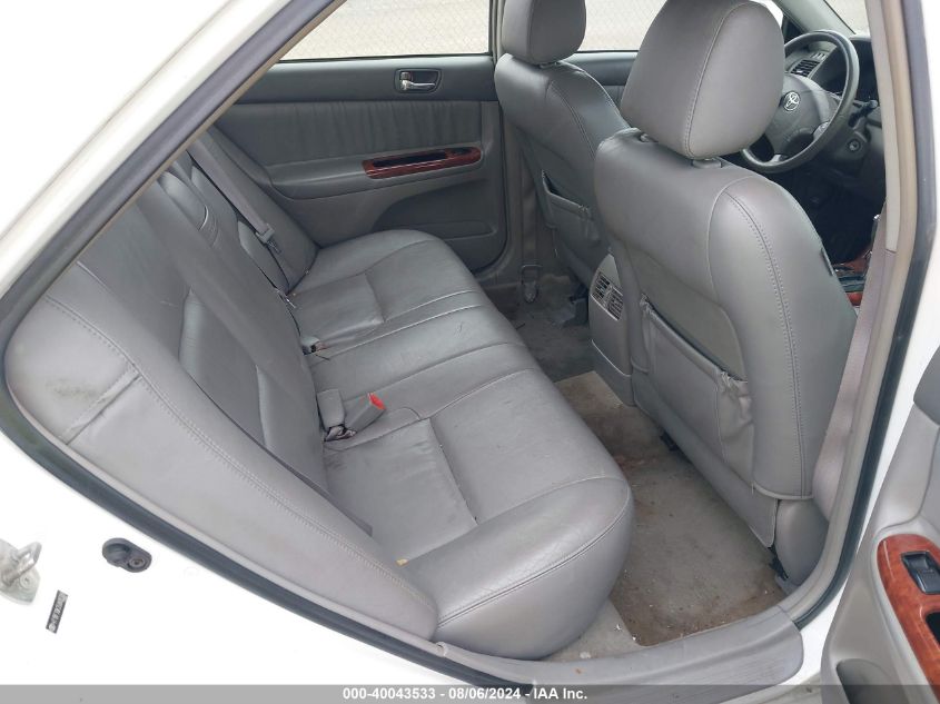 2005 Toyota Camry Xle V6 VIN: 4T1BF30K35U605300 Lot: 40043533