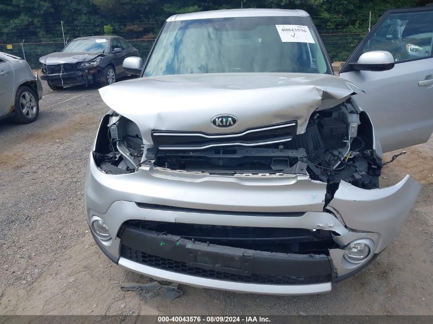 2018 Kia Soul + VIN: KNDJP3A5XJ7535079 Lot: 40043576