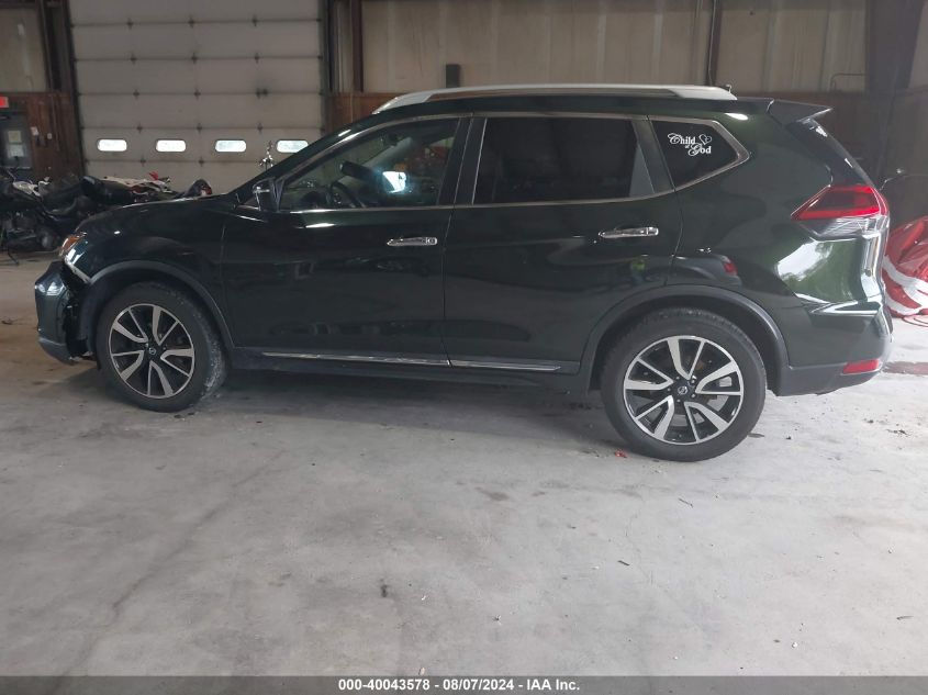 2019 Nissan Rogue Sl VIN: 5N1AT2MV9KC837047 Lot: 40043578