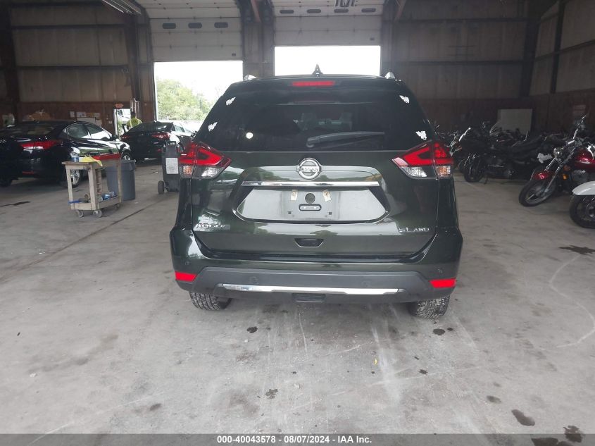 2019 Nissan Rogue Sl VIN: 5N1AT2MV9KC837047 Lot: 40043578