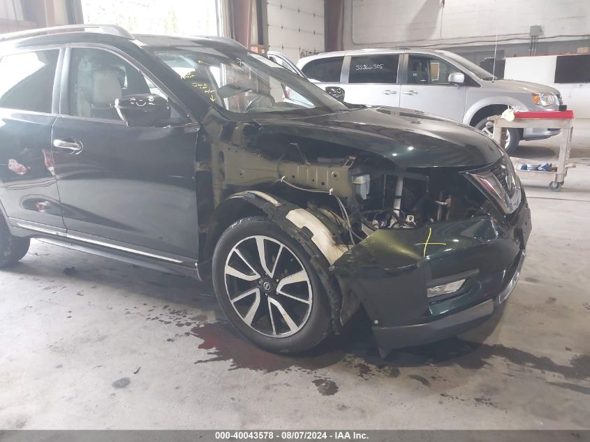 2019 Nissan Rogue Sl VIN: 5N1AT2MV9KC837047 Lot: 40043578