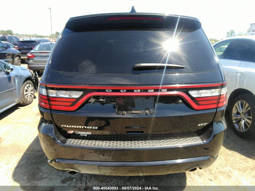 2022 Dodge Durango Gt Plus Awd VIN: 1C4RDJDG8NC137668 Lot: 40043593