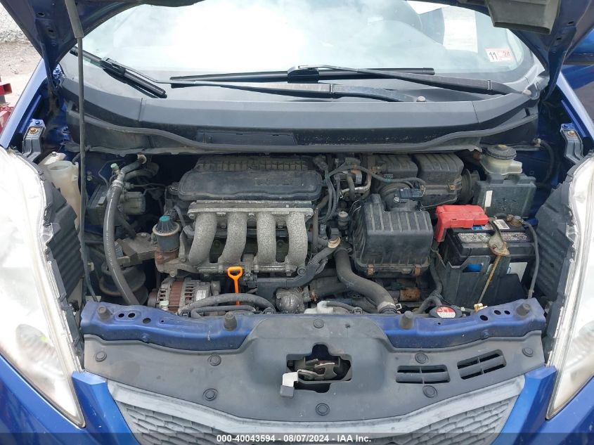 2010 Honda Fit Sport VIN: JHMGE8H41AC008225 Lot: 40043594