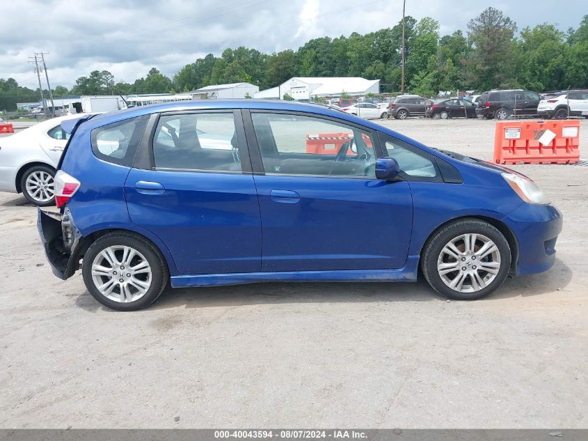 2010 Honda Fit Sport VIN: JHMGE8H41AC008225 Lot: 40043594