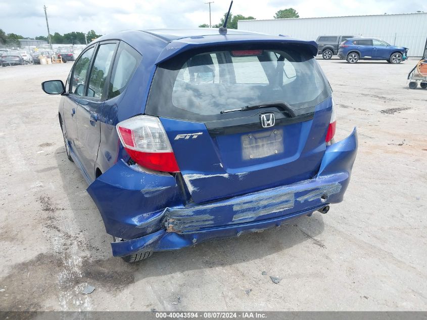 2010 Honda Fit Sport VIN: JHMGE8H41AC008225 Lot: 40043594
