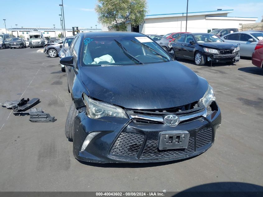 2015 Toyota Camry Se VIN: 4T1BF1FK3FU972453 Lot: 40043602