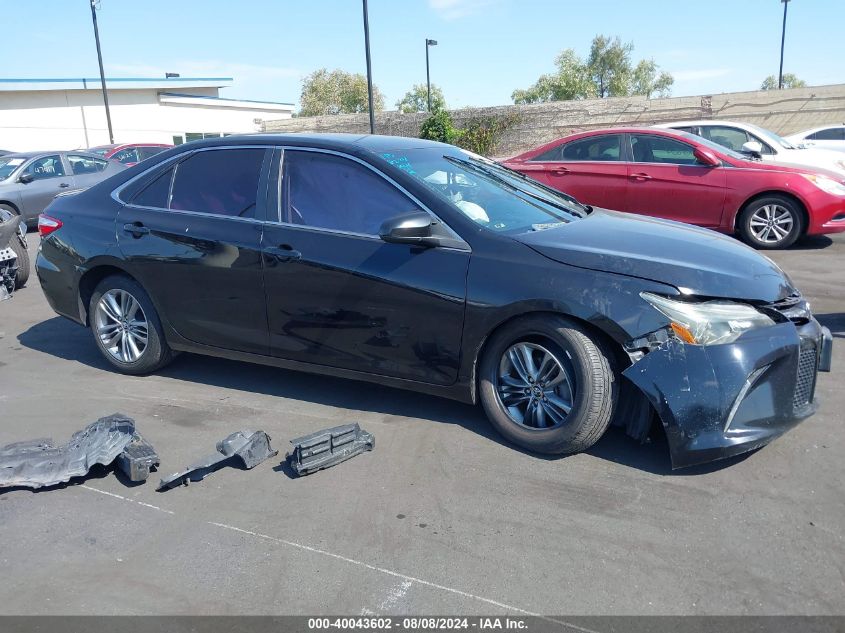 2015 Toyota Camry Se VIN: 4T1BF1FK3FU972453 Lot: 40043602