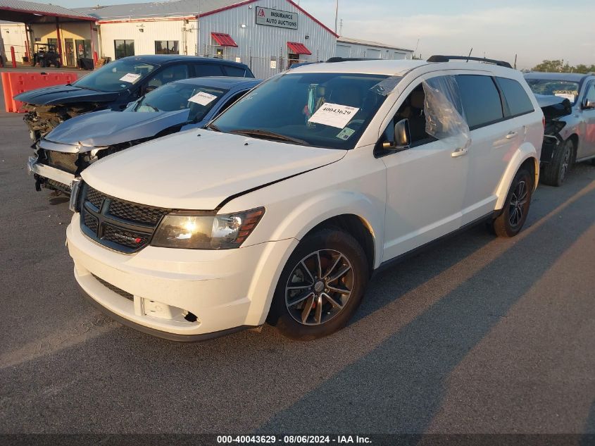 2017 Dodge Journey Se VIN: 3C4PDCABXHT568226 Lot: 40043629