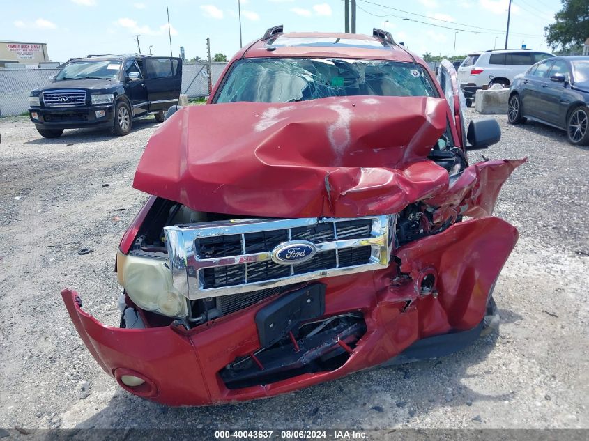 2011 Ford Escape Xlt VIN: 1FMCU0D76BKA42023 Lot: 40043637