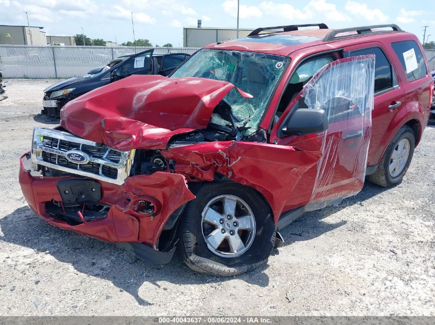 2011 Ford Escape Xlt VIN: 1FMCU0D76BKA42023 Lot: 40043637