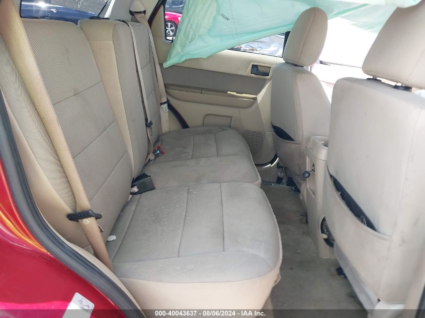 2011 Ford Escape Xlt VIN: 1FMCU0D76BKA42023 Lot: 40043637