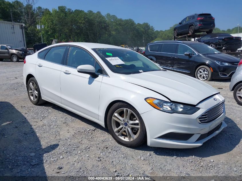 2018 Ford Fusion Se VIN: 3FA6P0HD4JR210217 Lot: 40043639