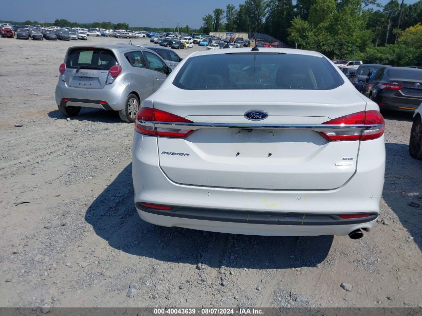 2018 Ford Fusion Se VIN: 3FA6P0HD4JR210217 Lot: 40043639