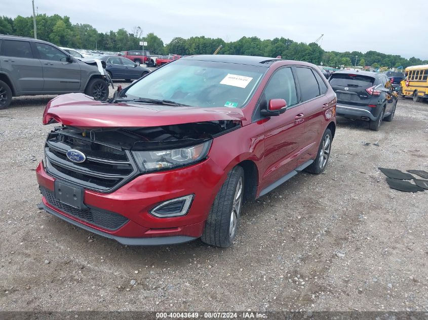 2FMPK4AP6FBB00084 2015 FORD EDGE - Image 2