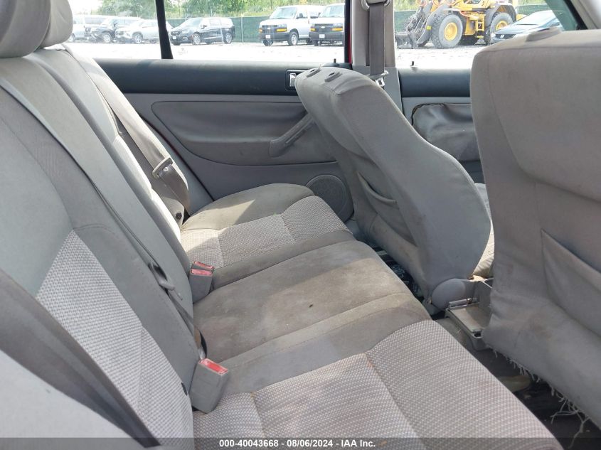 2003 Volkswagen Jetta Wolfsburg Edition VIN: 3VWPE69M23M196854 Lot: 40043668