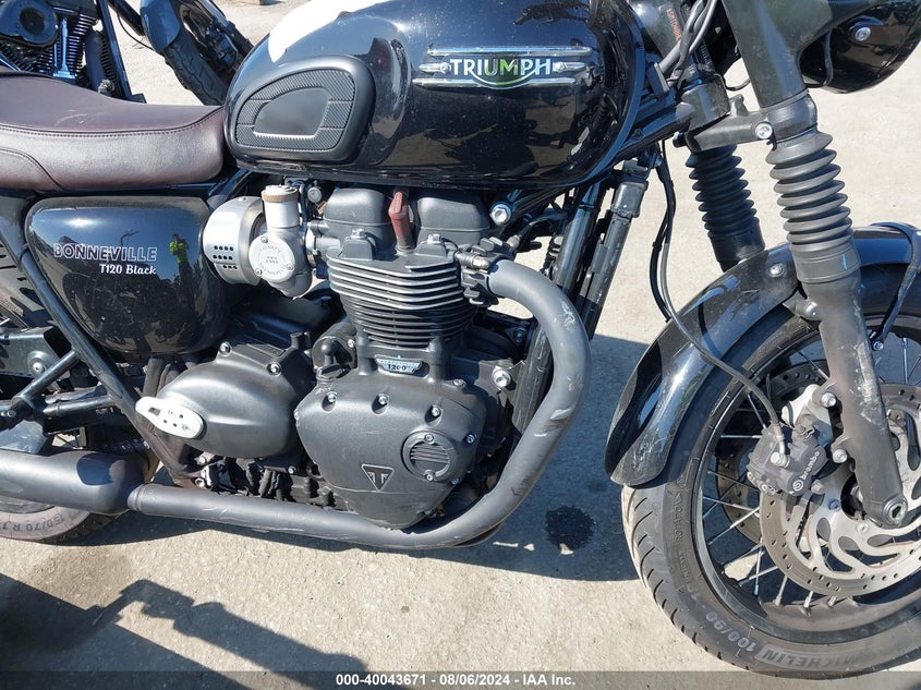 2023 TRIUMPH MOTORCYCLE BONNEVILLE T120/BLACK - SMTD40HL0PTBH0601