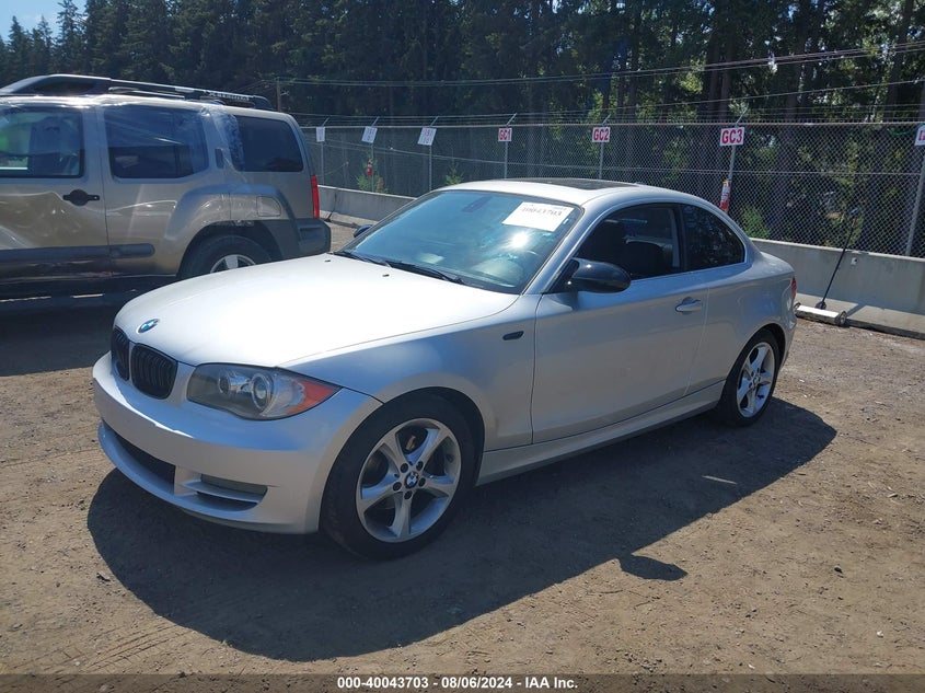 2009 BMW 128I VIN: WBAUP73549VK75641 Lot: 40043703