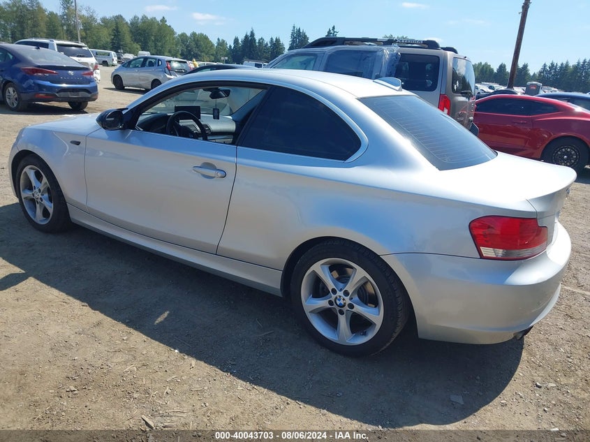 2009 BMW 128I VIN: WBAUP73549VK75641 Lot: 40043703