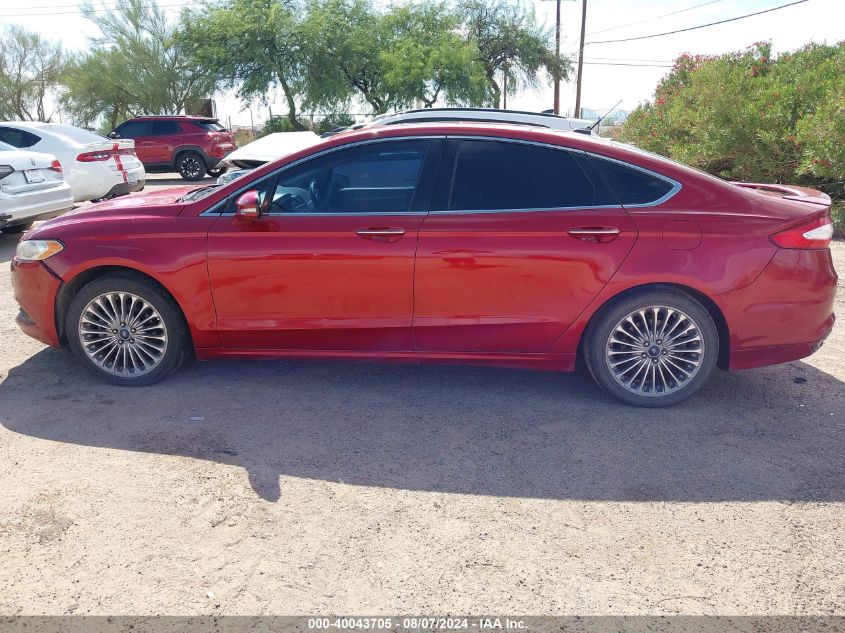 2014 Ford Fusion Titanium VIN: 3FA6P0K98ER152381 Lot: 40043705