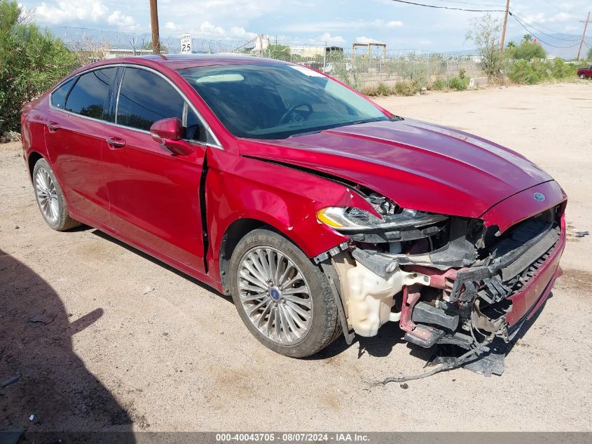 2014 Ford Fusion Titanium VIN: 3FA6P0K98ER152381 Lot: 40043705