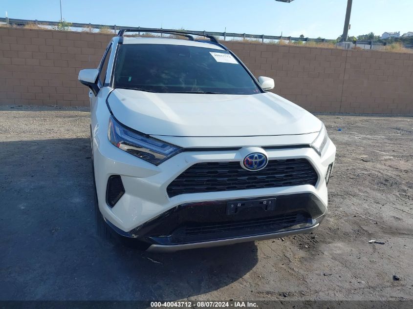 2022 Toyota Rav4 Hybrid Se VIN: 4T3T6RFV4NU071787 Lot: 40043712