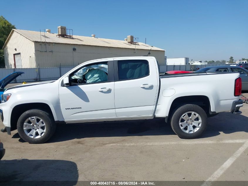 2022 Chevrolet Colorado 2Wd Short Box Lt VIN: 1GCGSCEN9N1181745 Lot: 40043715