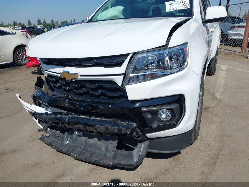 2022 Chevrolet Colorado 2Wd Short Box Lt VIN: 1GCGSCEN9N1181745 Lot: 40043715