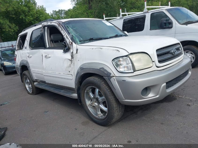2002 Toyota Sequoia Sr5 V8 VIN: 5TDBT44A32S081862 Lot: 40043718