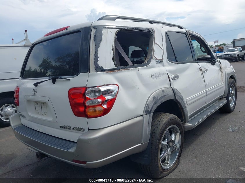 2002 Toyota Sequoia Sr5 V8 VIN: 5TDBT44A32S081862 Lot: 40043718