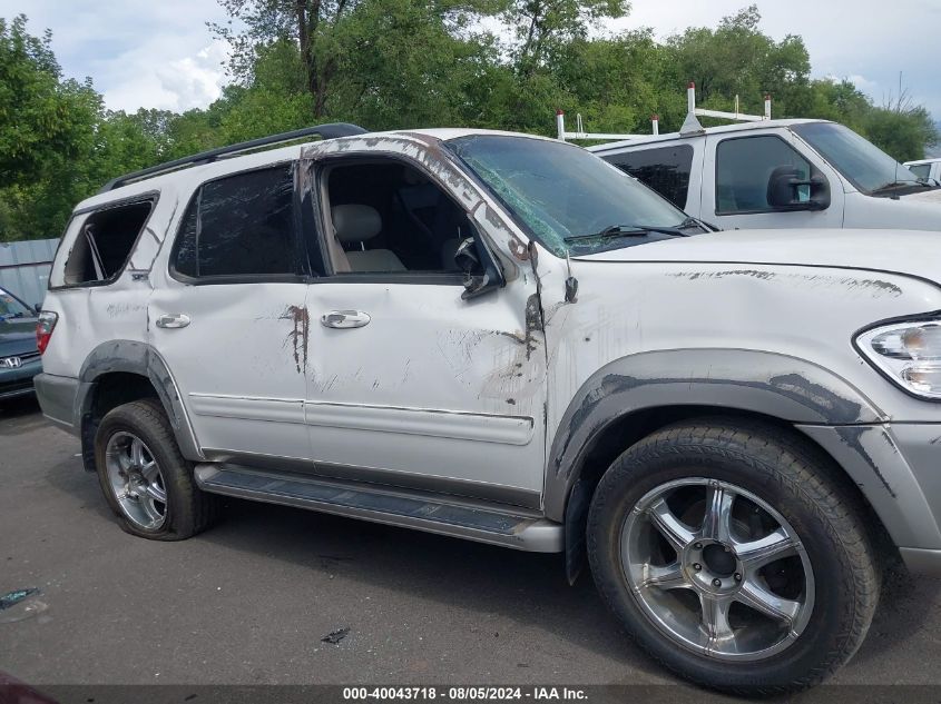 2002 Toyota Sequoia Sr5 V8 VIN: 5TDBT44A32S081862 Lot: 40043718