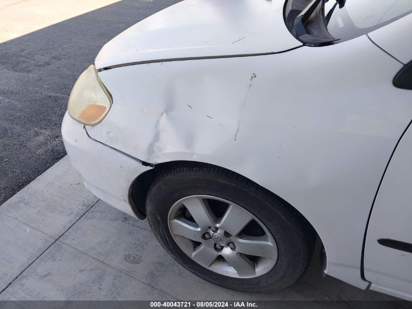 2003 Toyota Corolla Ce VIN: 1NXBR32E73Z104583 Lot: 40043721