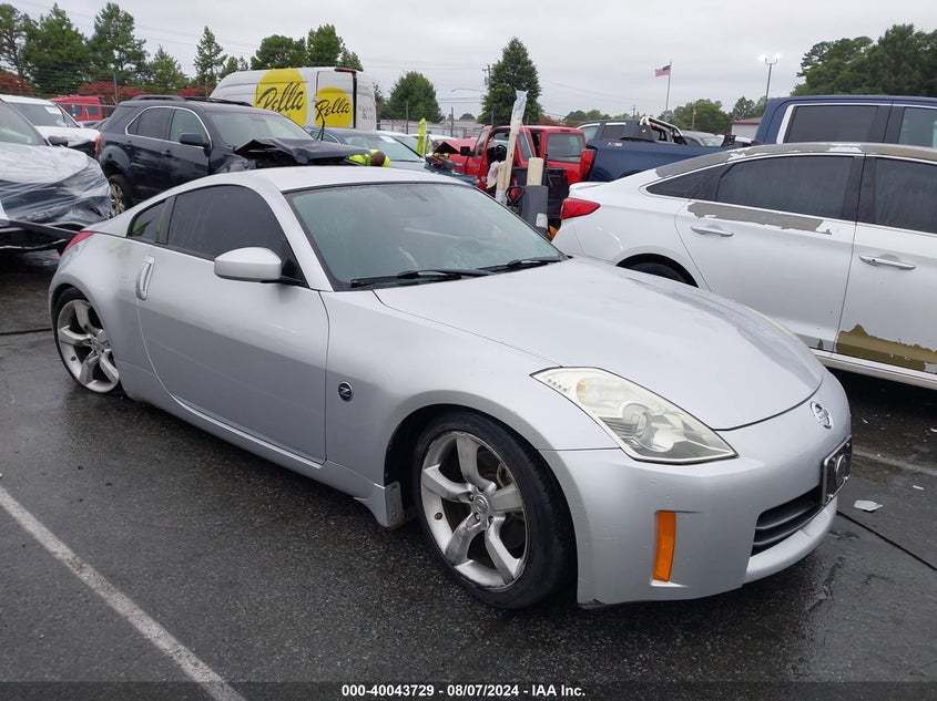 2008 Nissan 350Z Enthusiast VIN: JN1BZ34E68M752279 Lot: 40043729