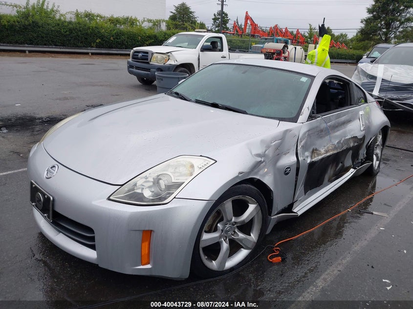 2008 Nissan 350Z Enthusiast VIN: JN1BZ34E68M752279 Lot: 40043729